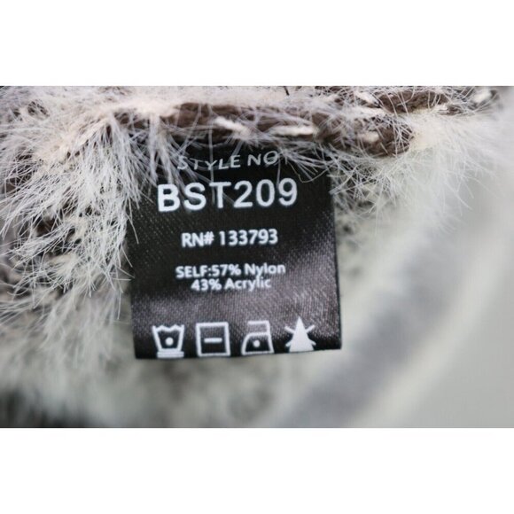 POL Soft 3/4 Sleeve Thick Eyelash Knit Sweater-Size Medium-Fluffy-Oversized - Picture 5 of 8